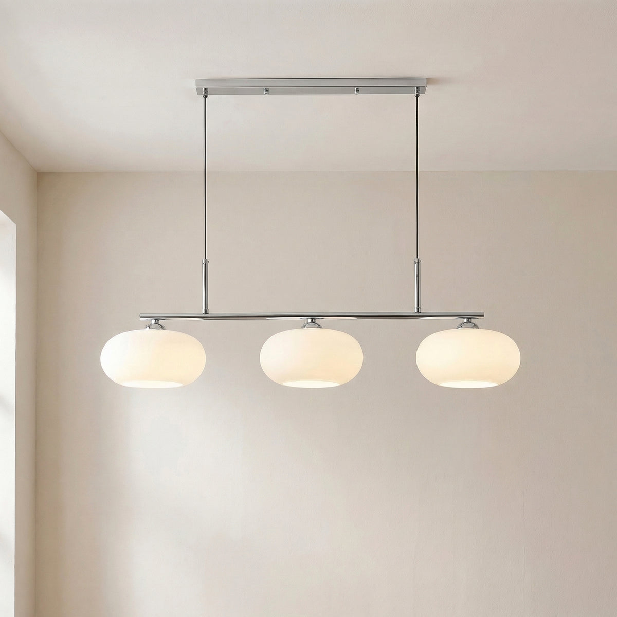 3-Heads Bauhaus Pendant Light