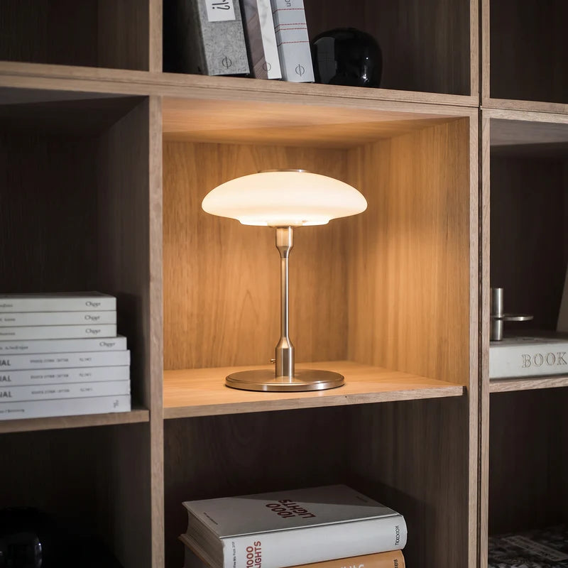 Havelalights showroom with table lamps styled in real room settings.