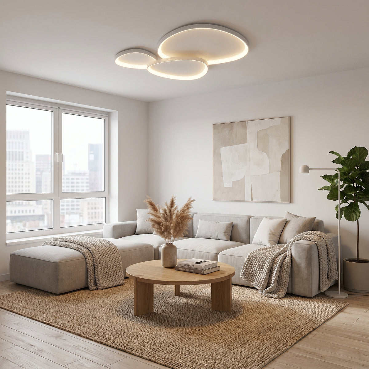 Modern Armure Ceiling Light
