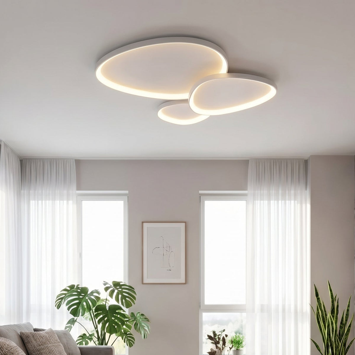 Modern Armure Ceiling Light
