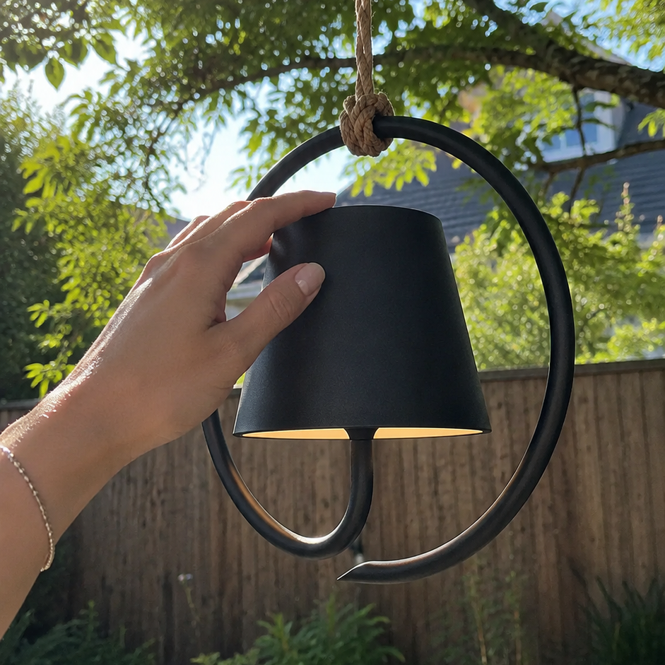 Havela Outdoor Rechargeable Pendant Light