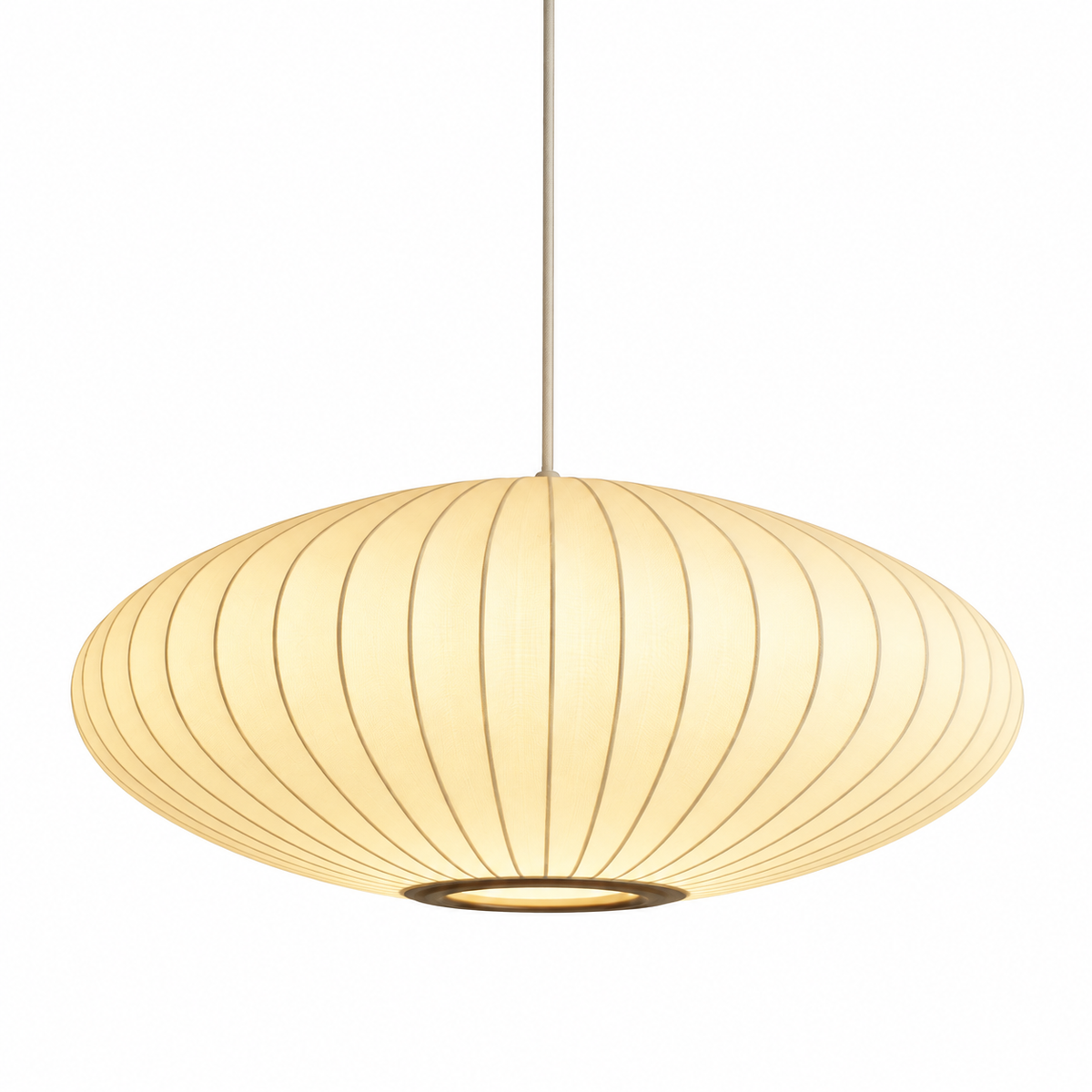 Italian Silk Pendant Light