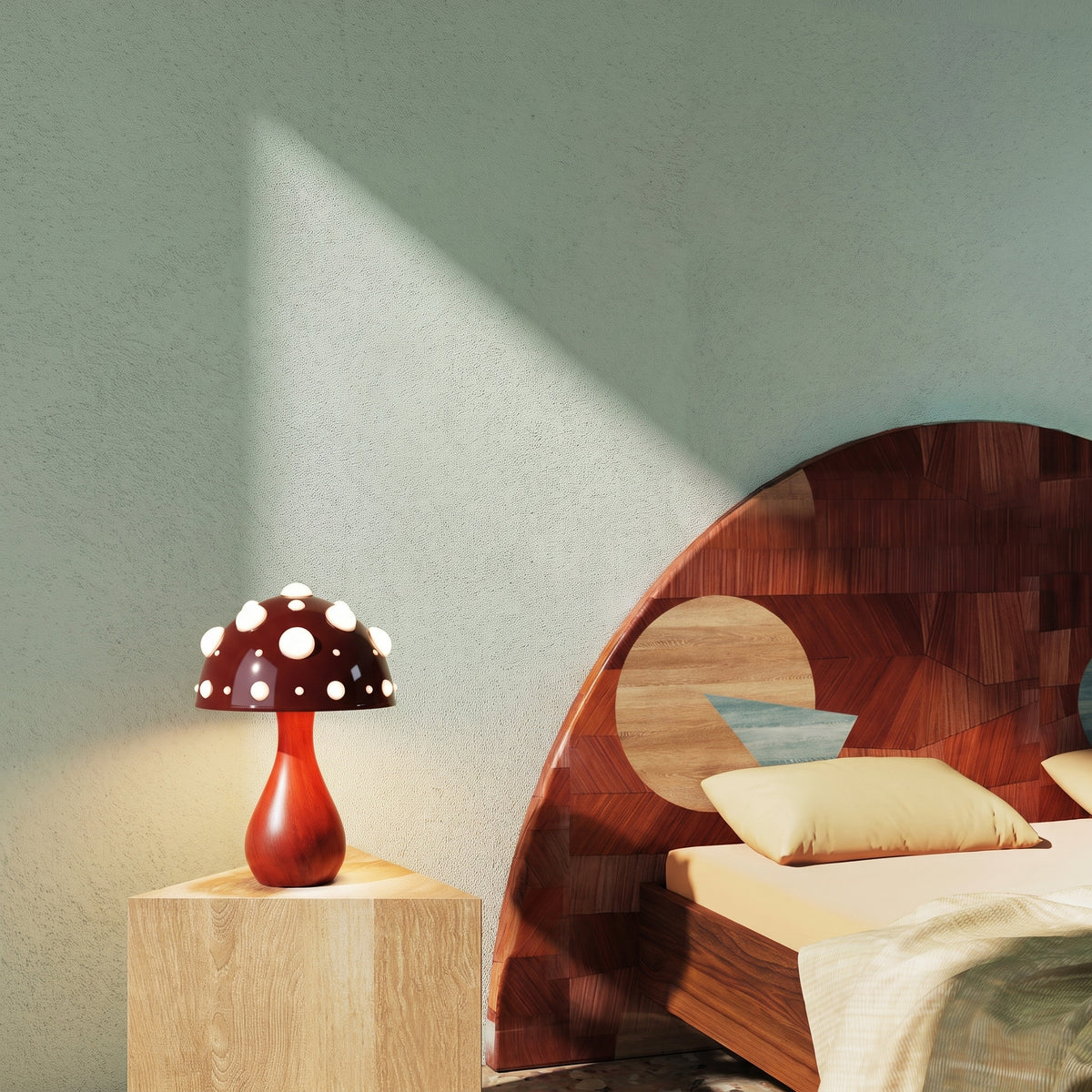 Designer Mushroom Table Lamp