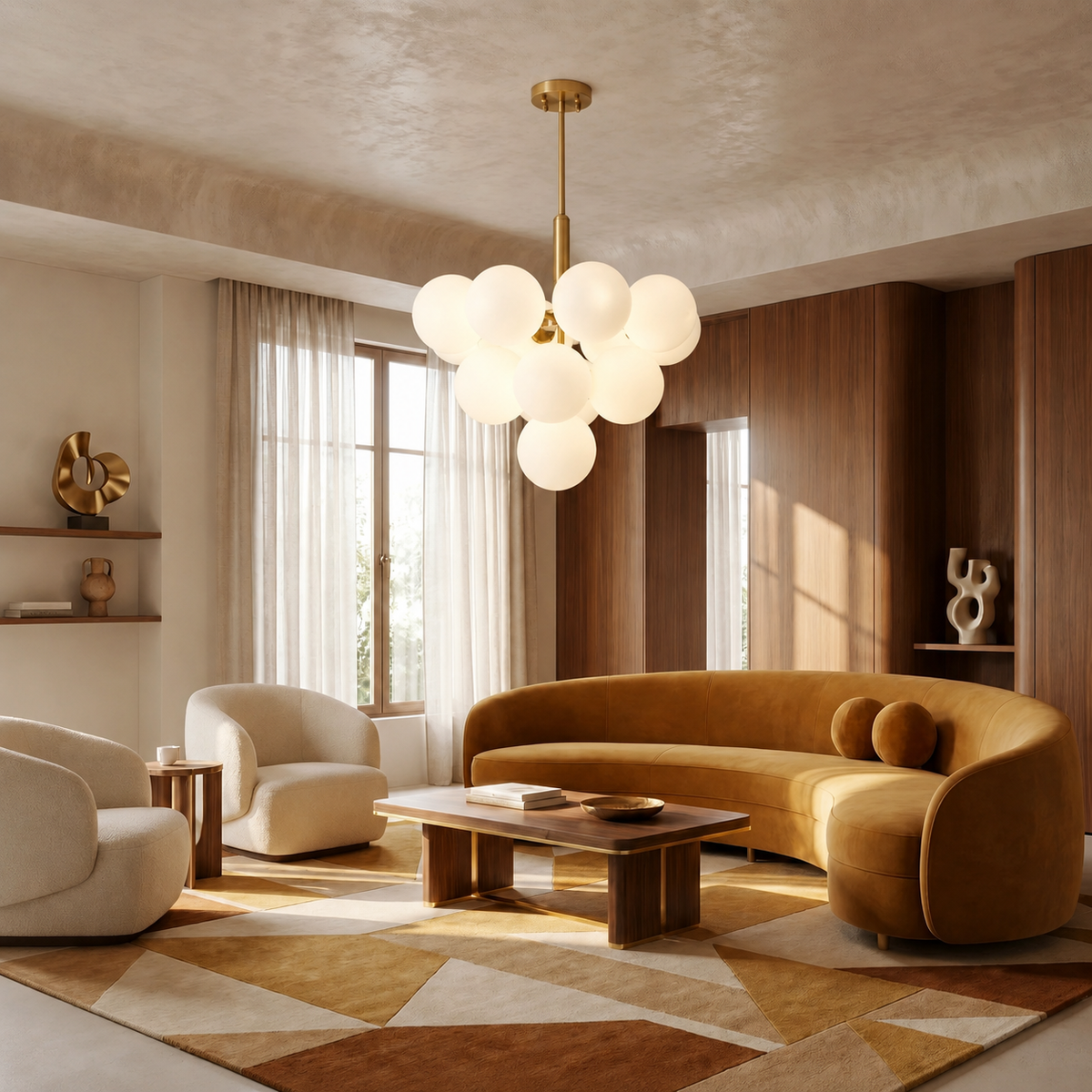 Nordic Ball Chandelier