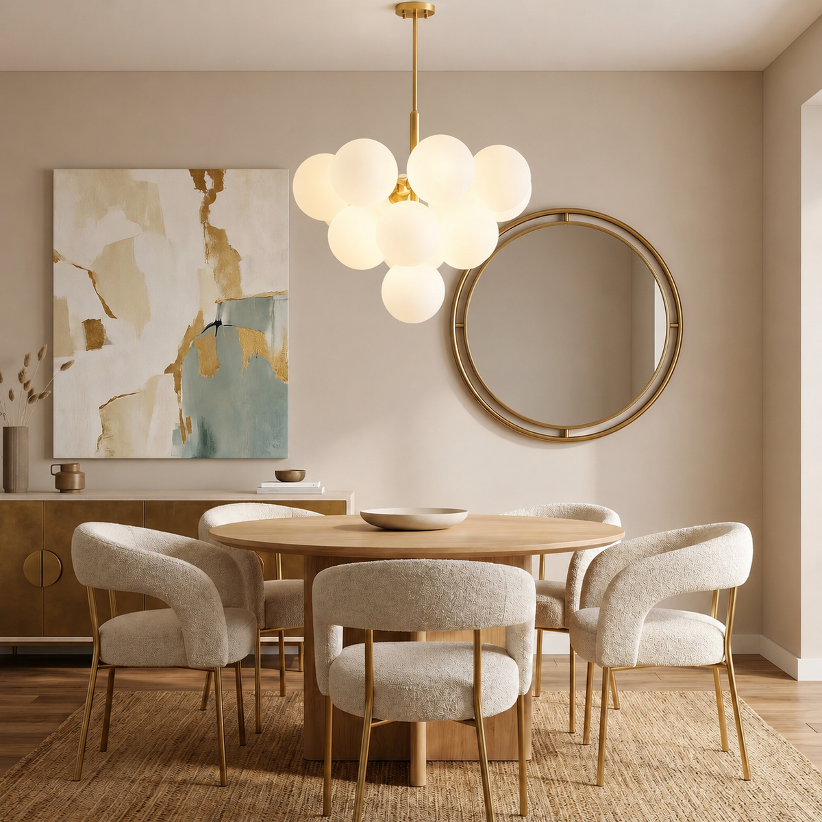 Nordic Ball Chandelier
