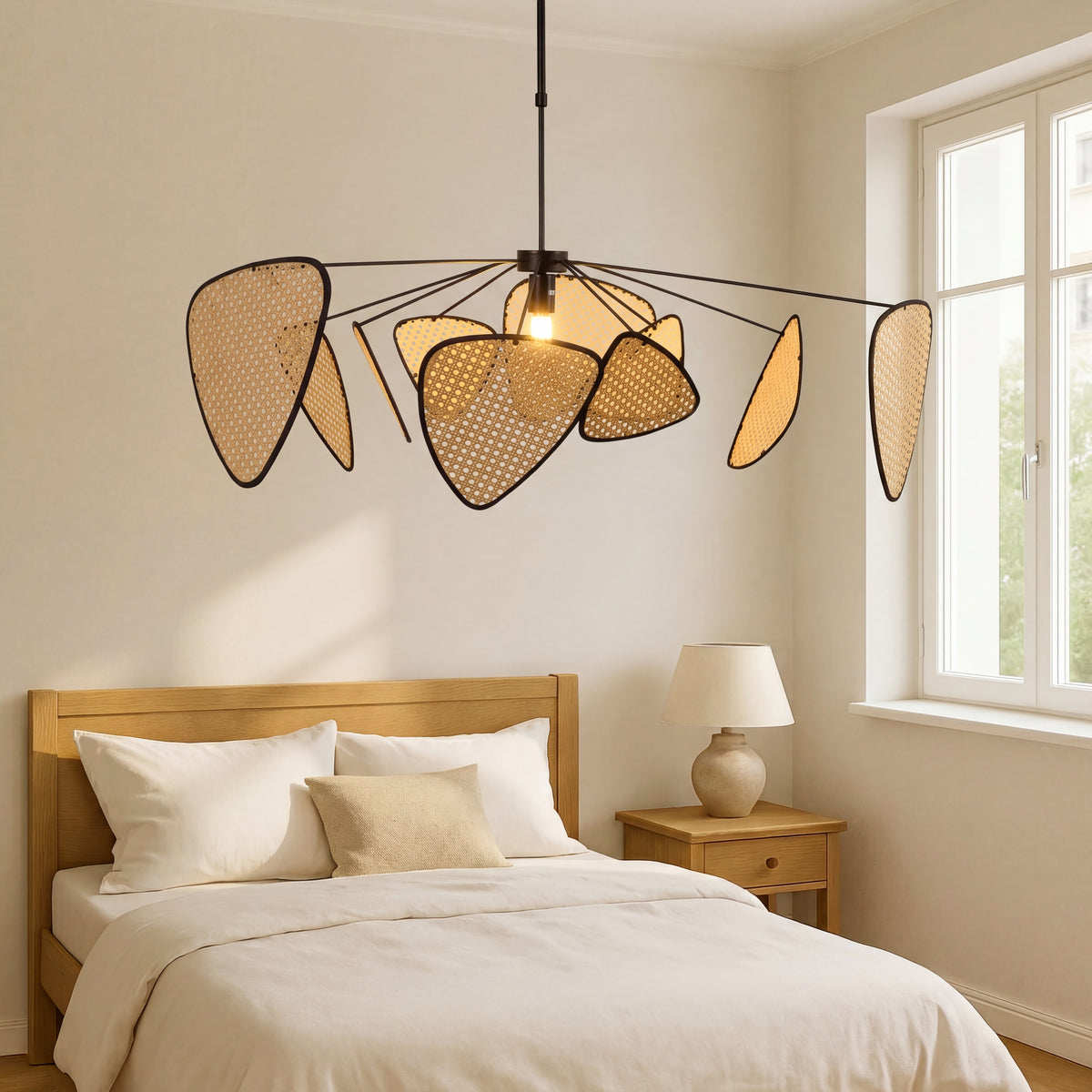 Bria's Rattan Pendant Light