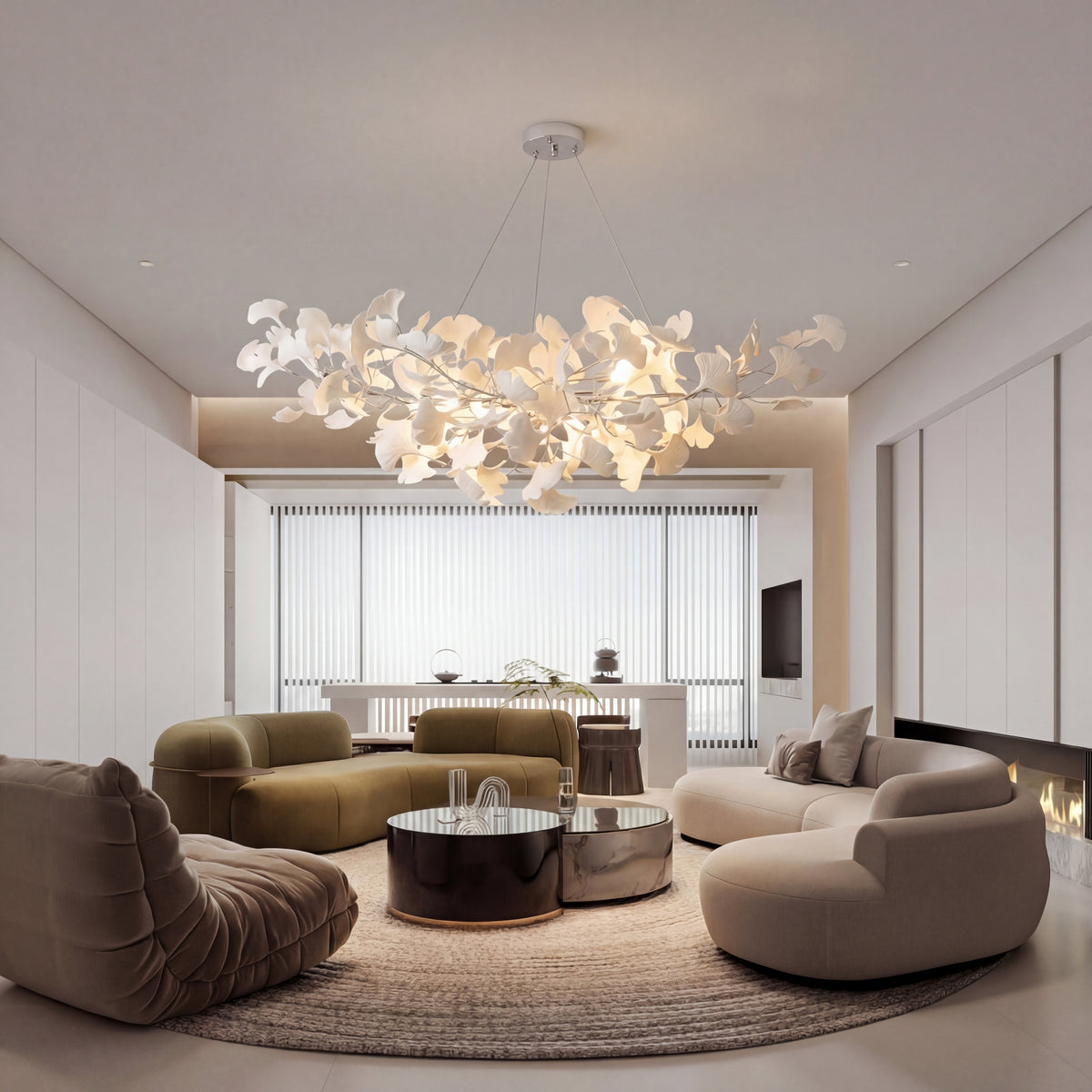 Gingko Chandelier