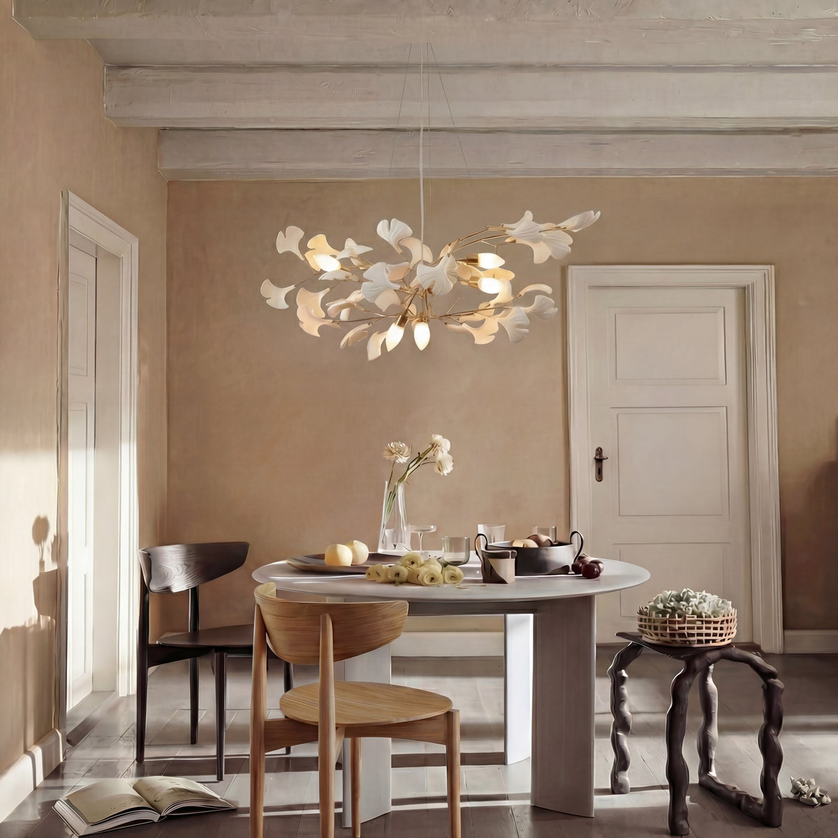 Gingko Chandelier