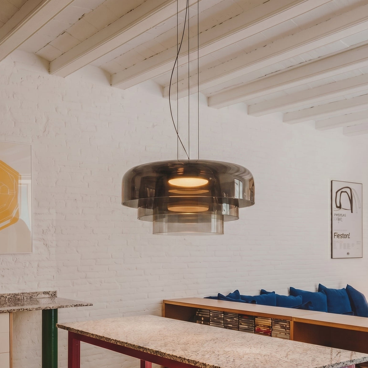 Glass Pendant Light