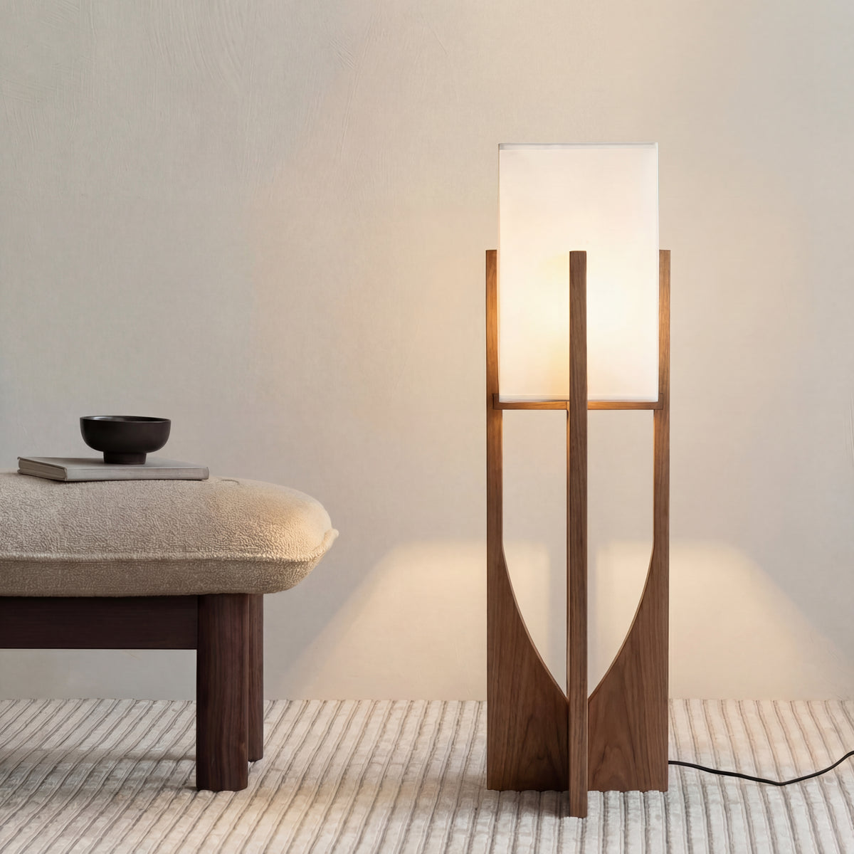 Japanese Style Wabi Sabi Floor Lamp
