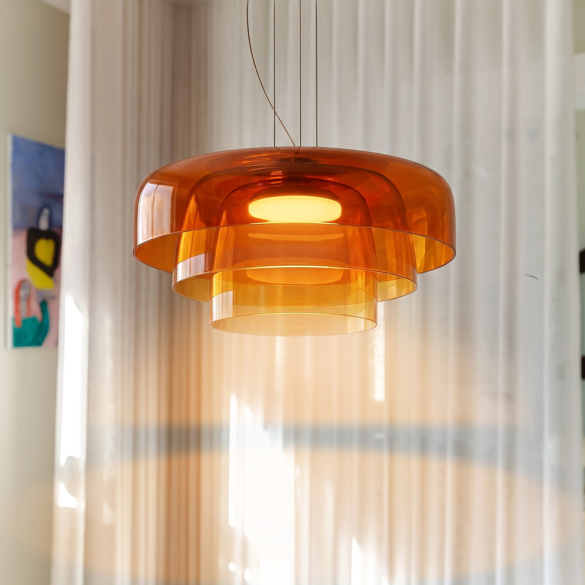 Glass Pendant Light