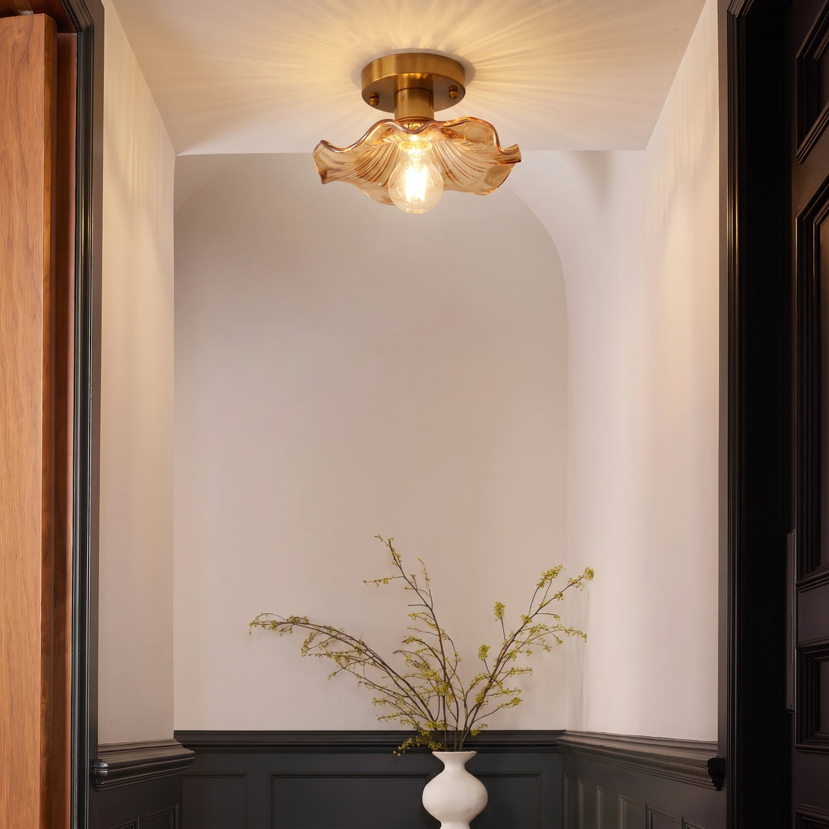 Hibiscus Ceiling Light