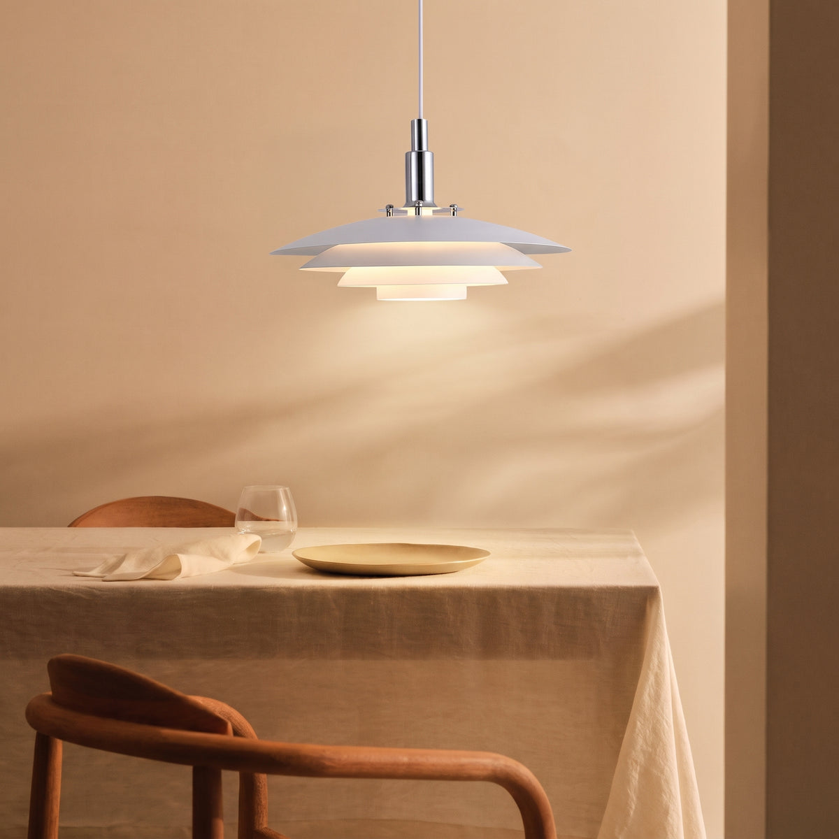 Metal Layer Pendant Light