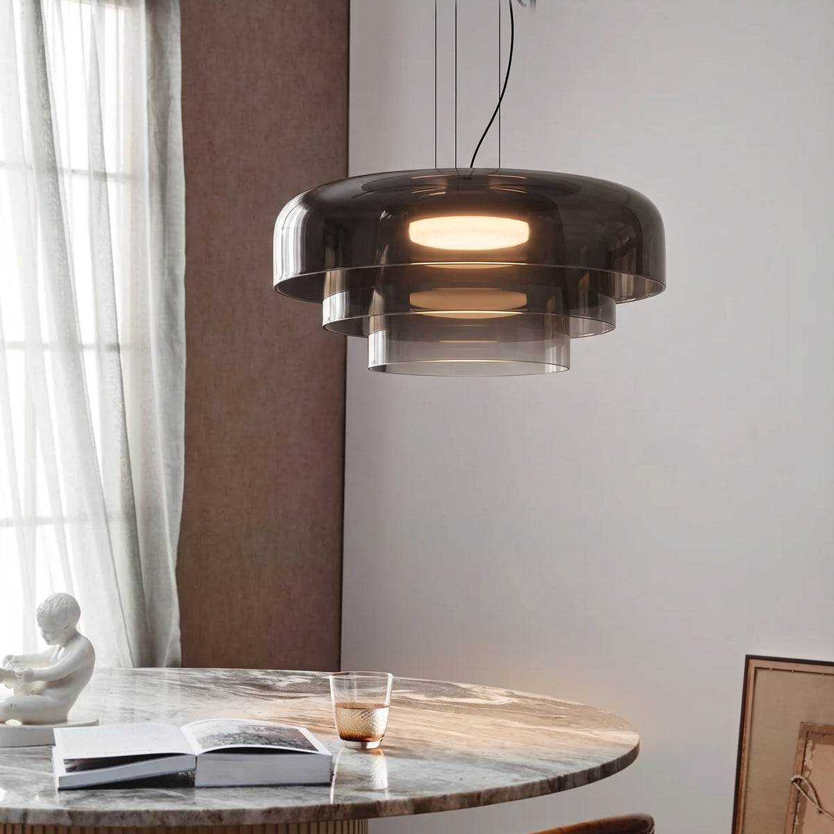 Glass Pendant Light