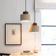 Travertine Stone Pendant Light