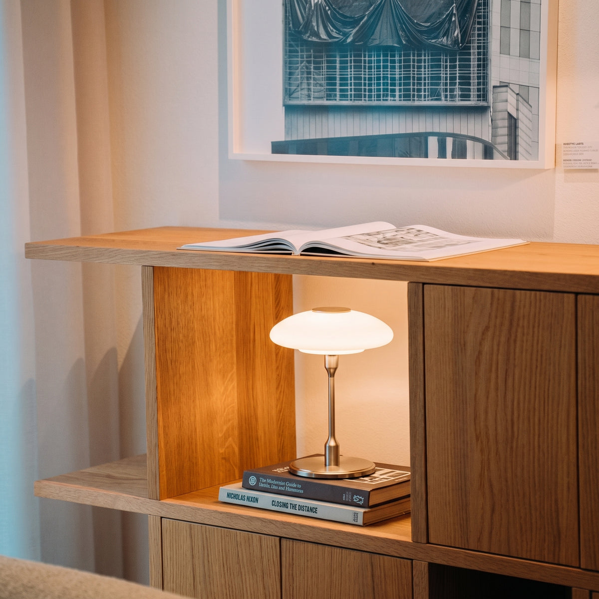 Swedish designer table lamp