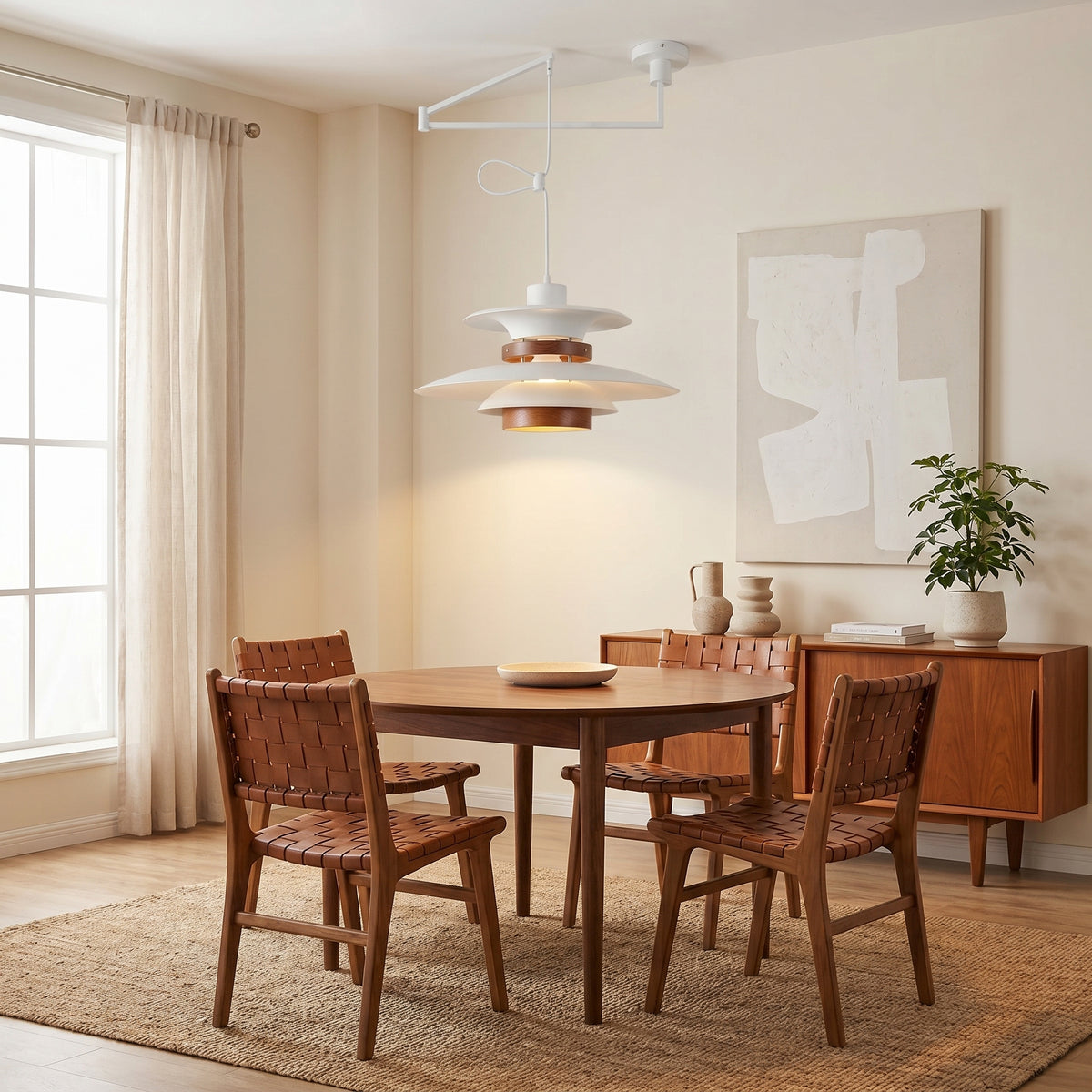 Merado Swing Arm Pendant Light