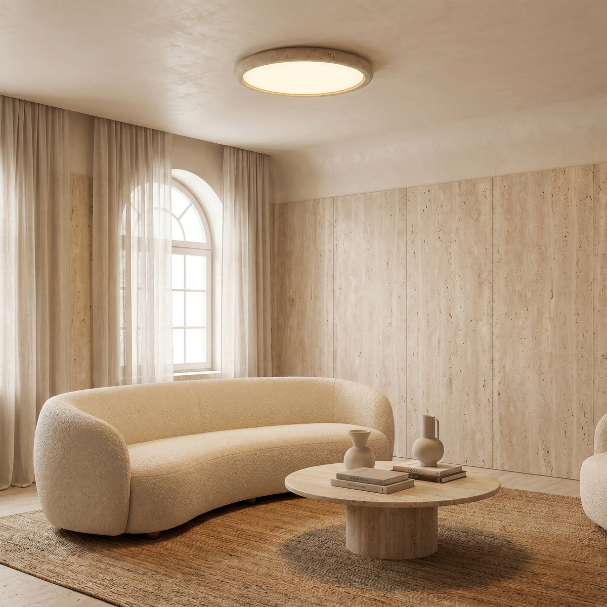 Stone Ceiling Light