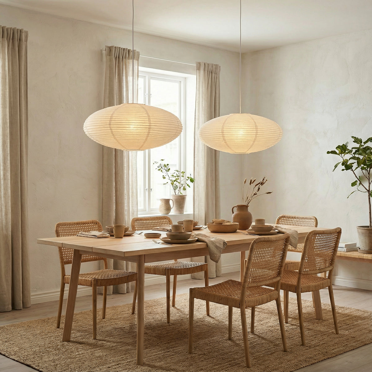 Wabi's Paper Pendant Light
